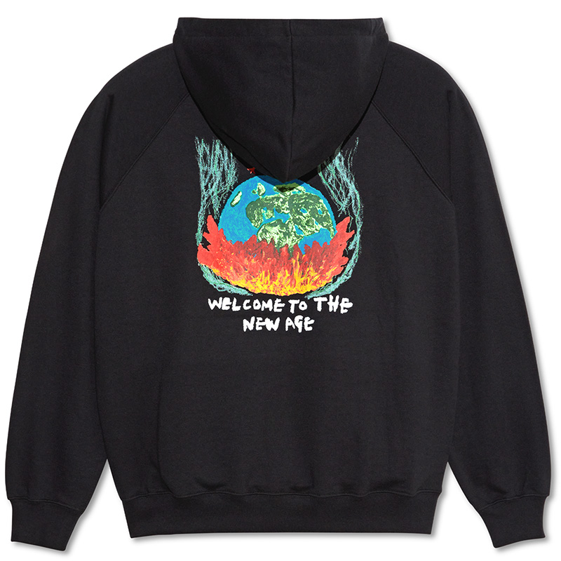 Polar Welcome To The New Age Default Zip Hoodie Black
