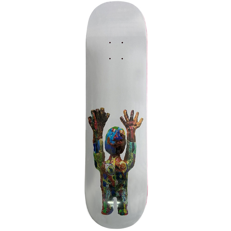 Alltimers Cedric Johnson Skateboard Deck Multi 8.3
