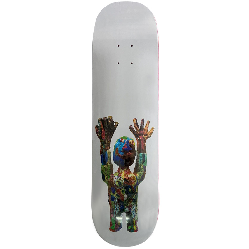Alltimers Cedric Johnson Skateboard Deck Multi 8.3 Alltimers Cedric Johnson Skateboard Deck Multi 8.3