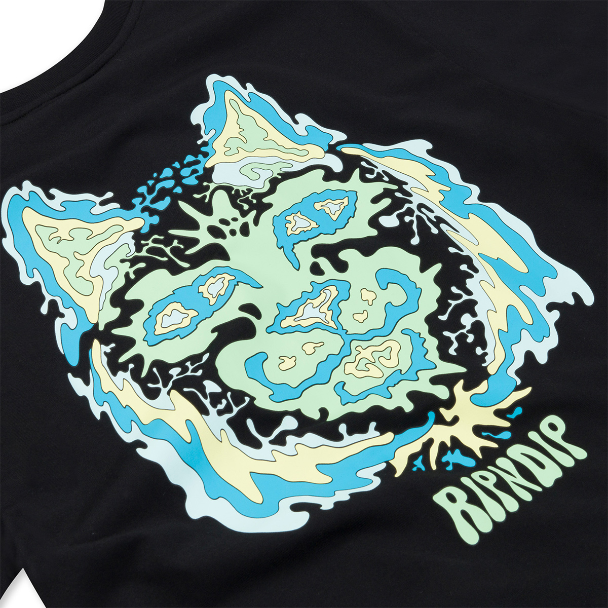 RipnDip Nerm Wave T-Shirt Black RipnDip Nerm Wave T-Shirt Black