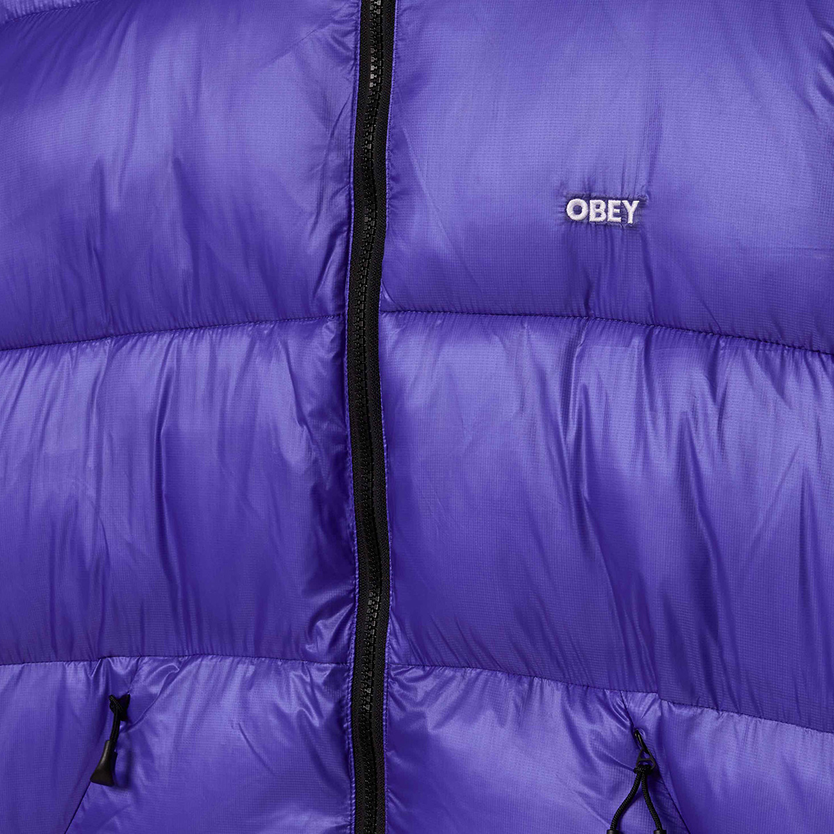 Obey Stratus Puffer Jacket Blue Obey Stratus Puffer Jacket Blue