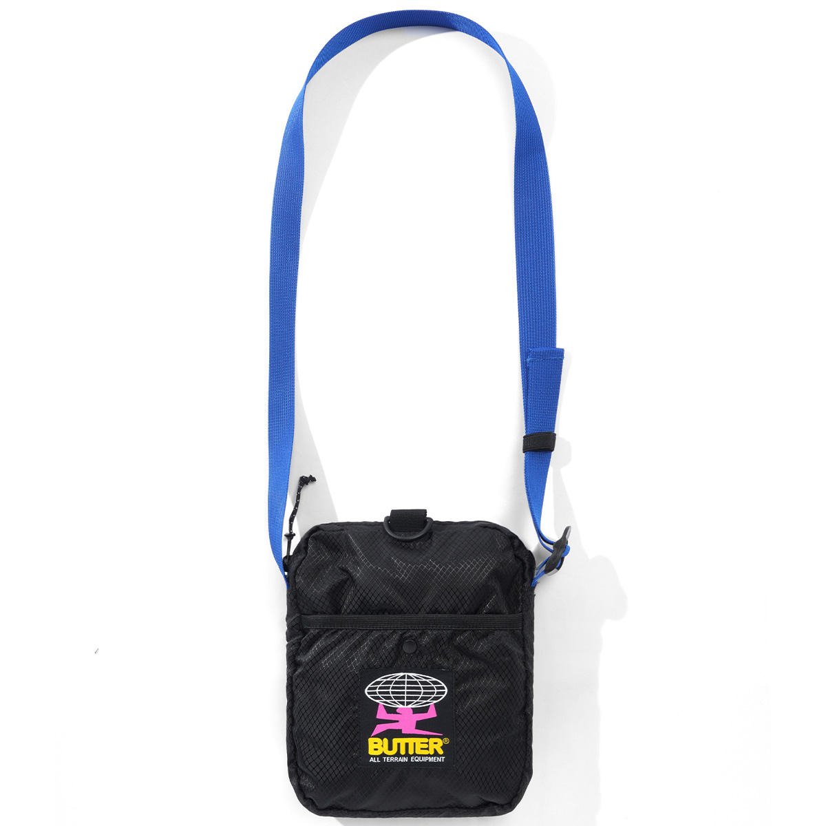 Butter Goods Ripstop Side Bag Black Butter Goods Ripstop Side Bag Black
