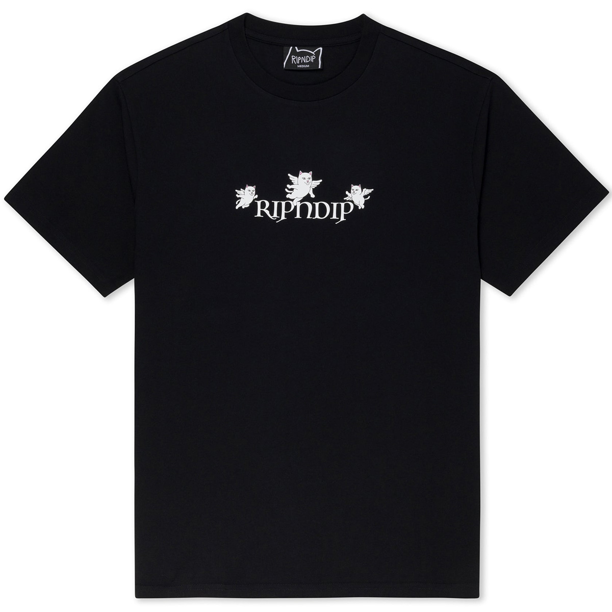 RIPNDIP Rise N Grind T-Shirt Black RIPNDIP Rise N Grind T-Shirt Black