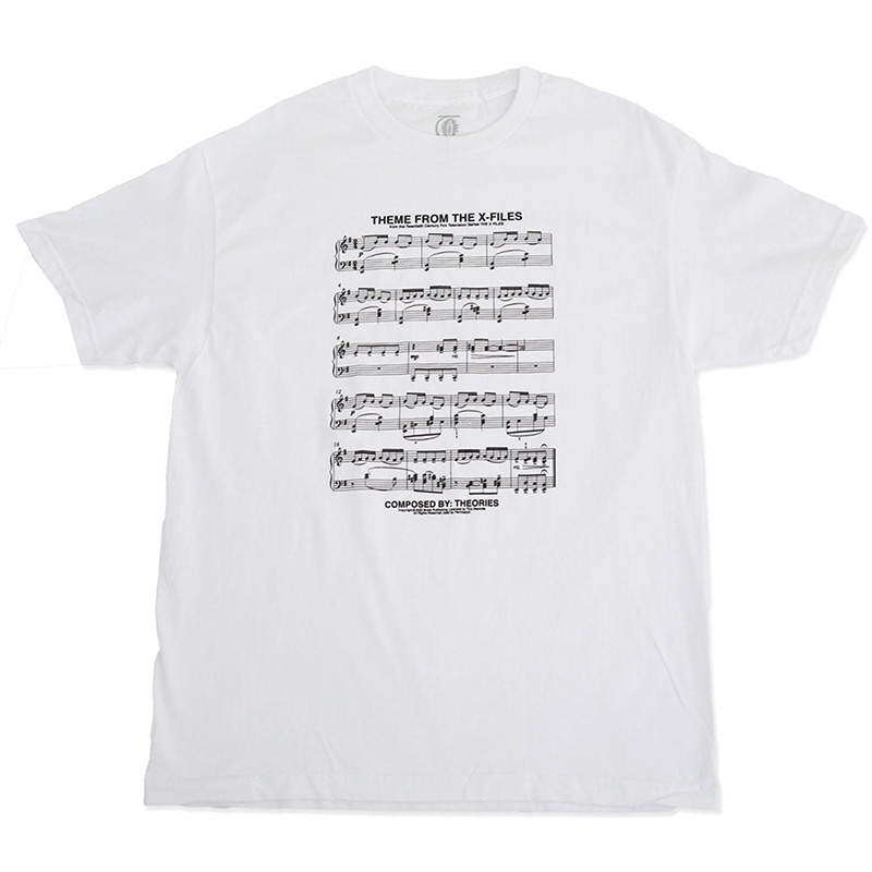 Theories Theme Music T-Shirt White