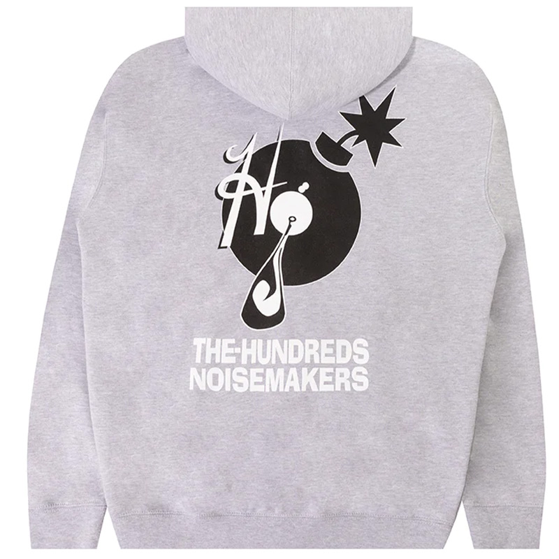 The Hundreds Anniversary Zip Hoodie Grey Heather