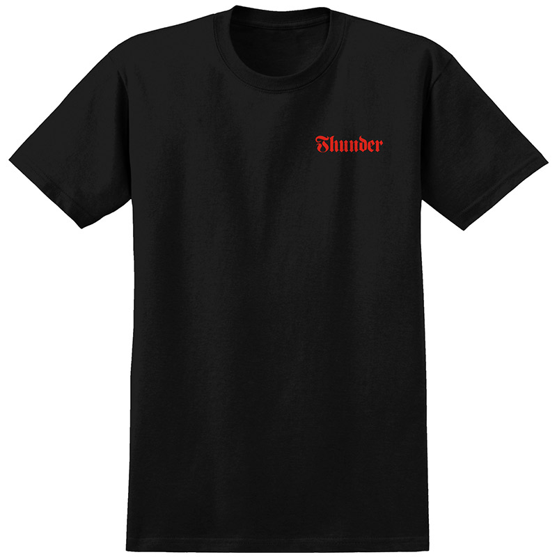 Thunder Screaming Skull Redux T-Shirt Black Thunder Screaming Skull Redux T-Shirt Black