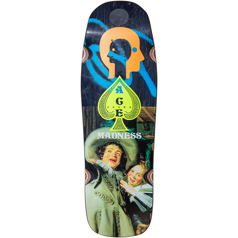Madness Ace Blunt R7 Skateboard Deck Ace/Yellow 10.0 Madness Ace Blunt R7 Skateboard Deck Ace/Yellow 10.0