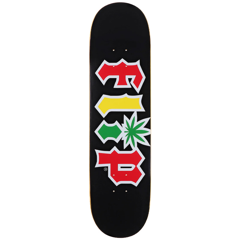 Flip HKD Rasta Skateboard Deck 8.13