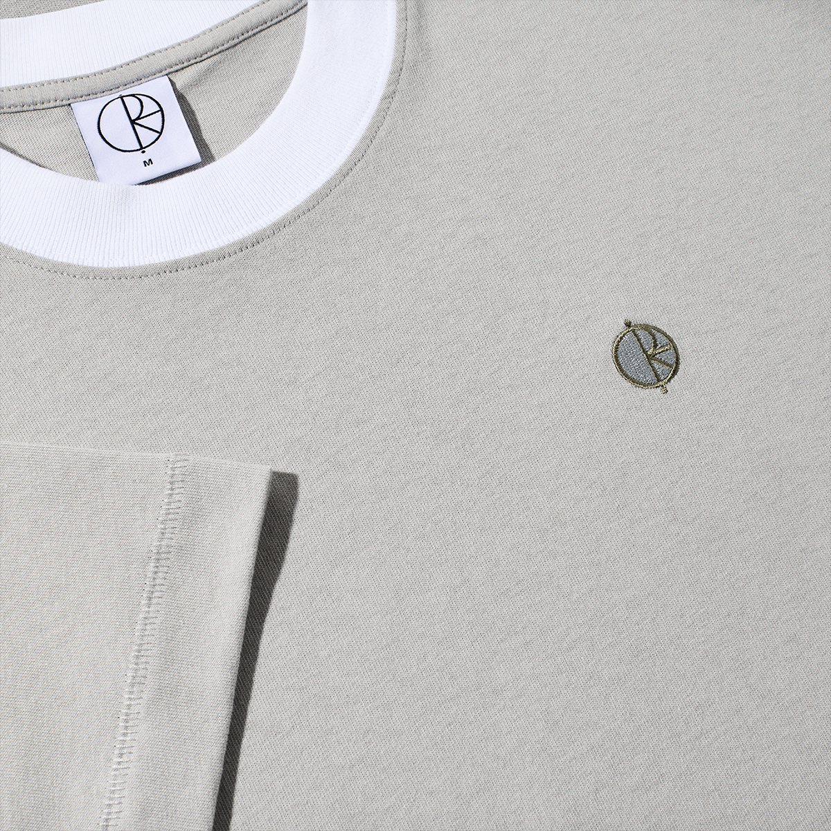 Polar Surf Panel T-shirt Silver/White