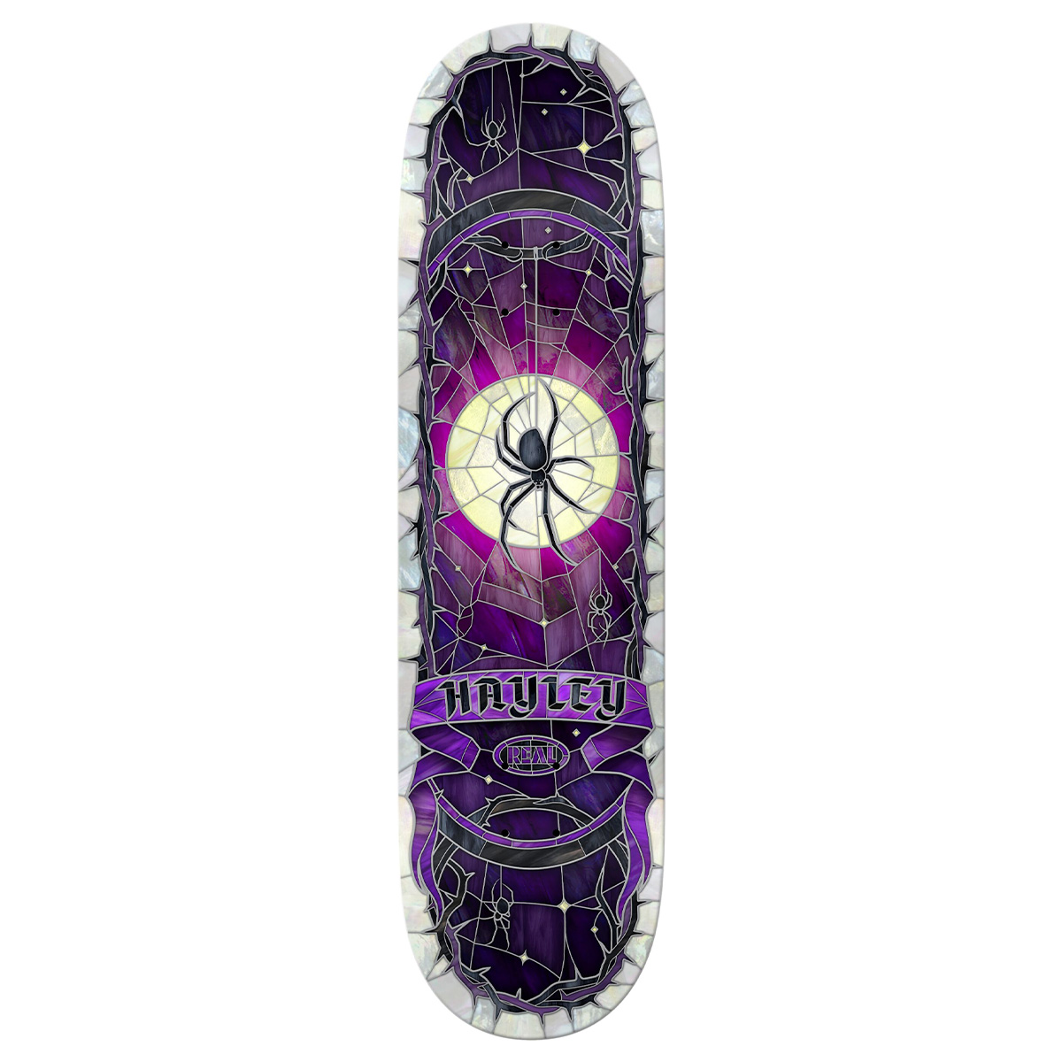 Real Hayley Cathedral Skateboard Deck 8.38 Real Hayley Cathedral Skateboard Deck 8.38