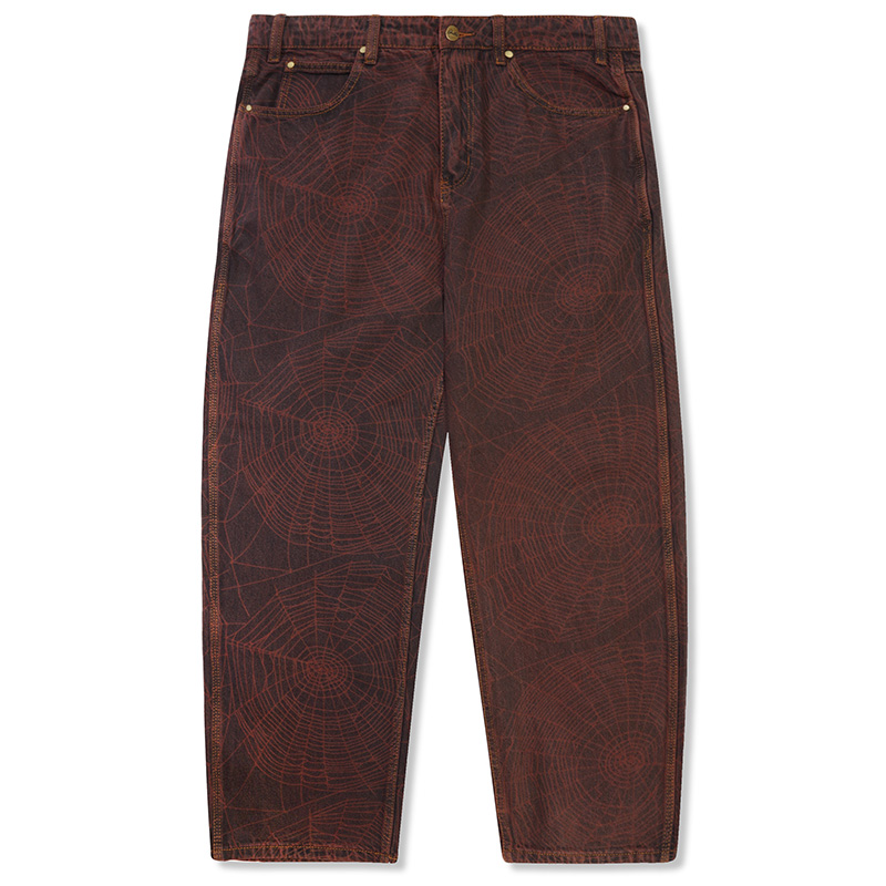 Butter Goods Web Denim Jeans Brick