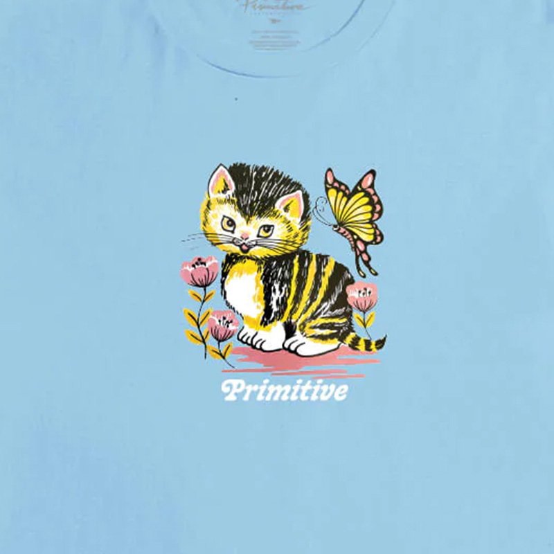 Primitive Sunday T-Shirt Powder Blue Primitive Sunday T-Shirt Powder Blue