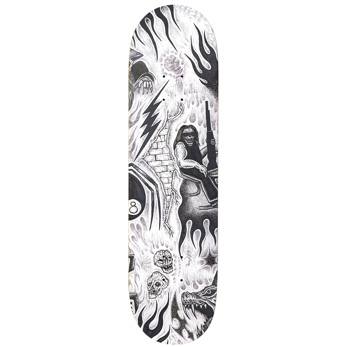 Baker Jacopo Tryptic Skateboard Deck 8.25 Baker Jacopo Tryptic Skateboard Deck 8.25