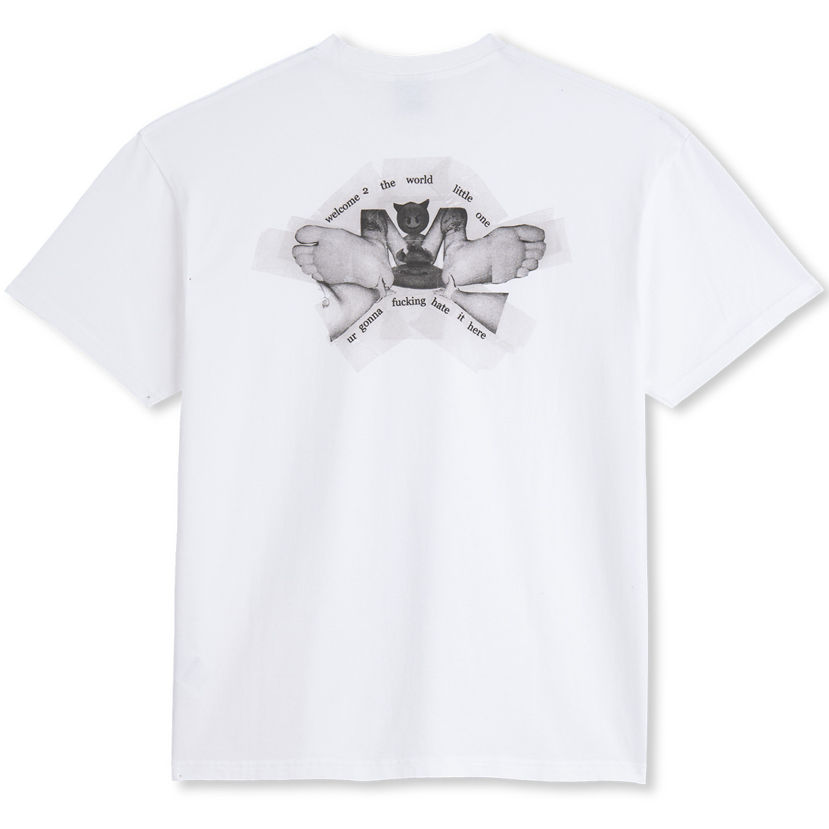 Polar Welcome 2 The World T-Shirt White Polar Welcome 2 The World T-Shirt White