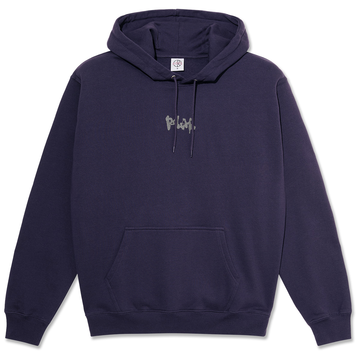 Polar Drip Logo Dave Hooded Sweater Dark Violet