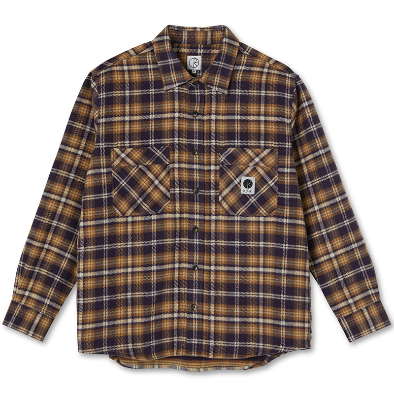 Polar Flannel Shirt Plum Polar Flannel Shirt Plum