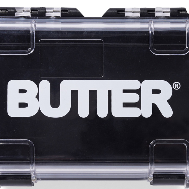 Butter Goods Logo Plastic Case Black Butter Goods Logo Plastic Case Black