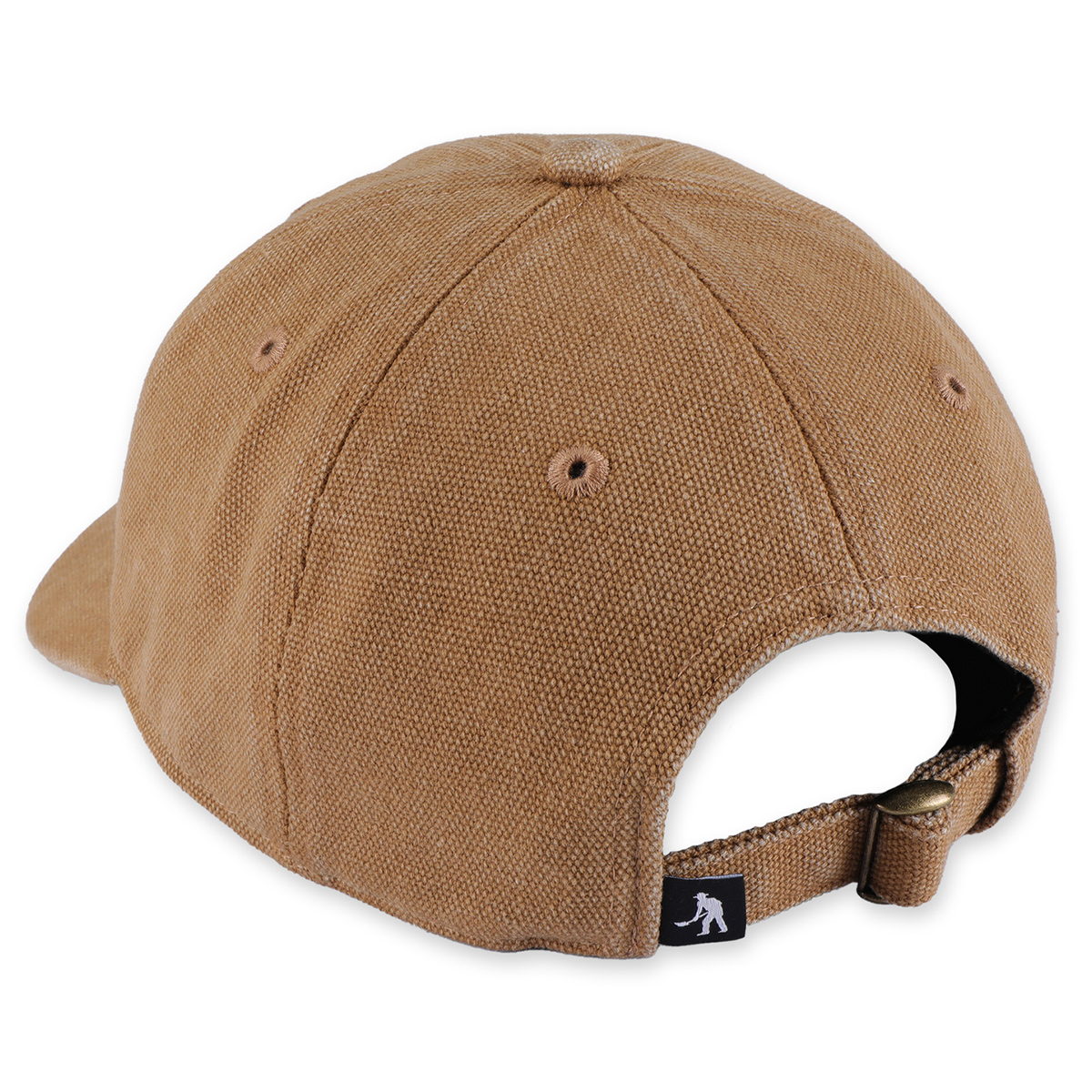 Pass Port Solid Canvas Leagues Cap Camel 