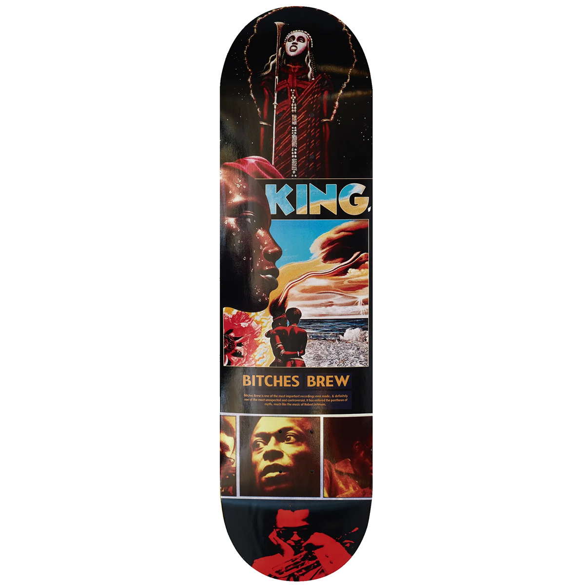 King Team Brew Skateboard Deck 8.25