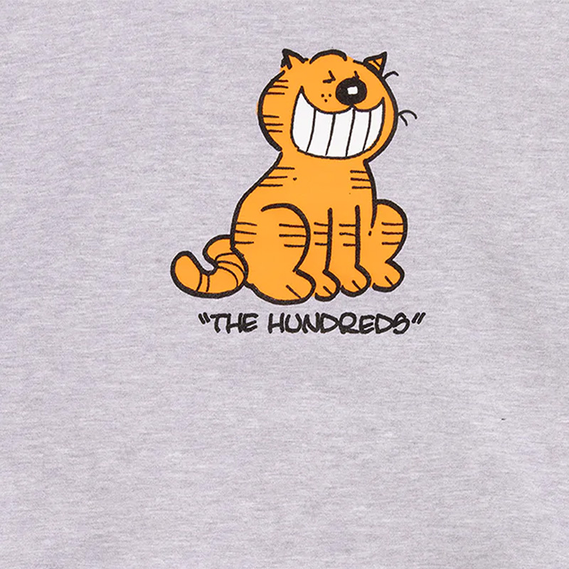 The Hundreds Smile Hoodie Grey Heather