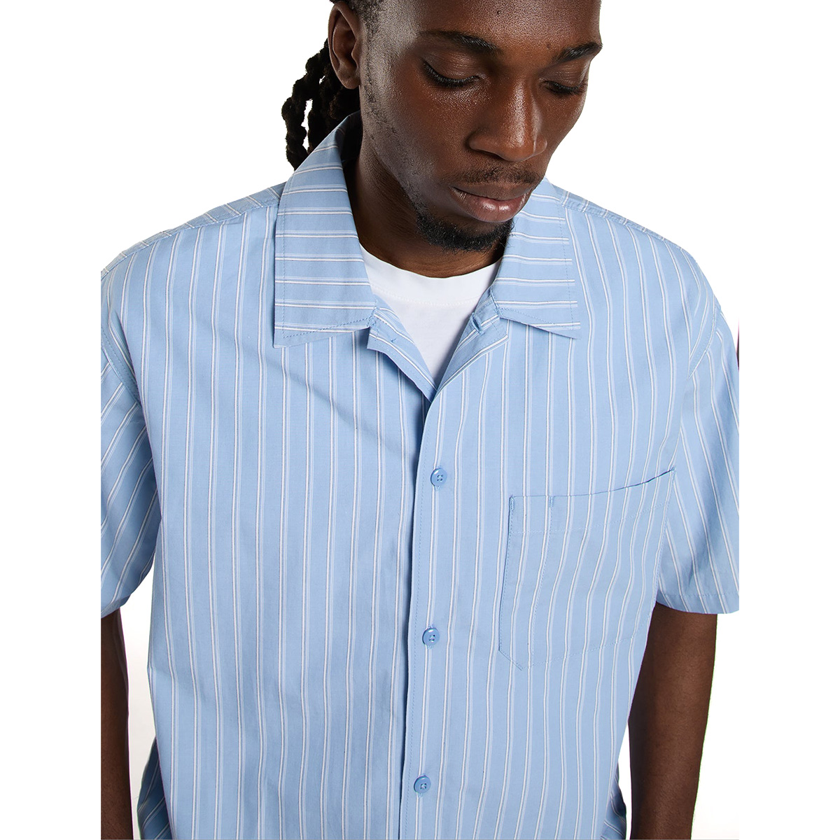 Dickies Venedocia Stripe Shirt Endless Sky