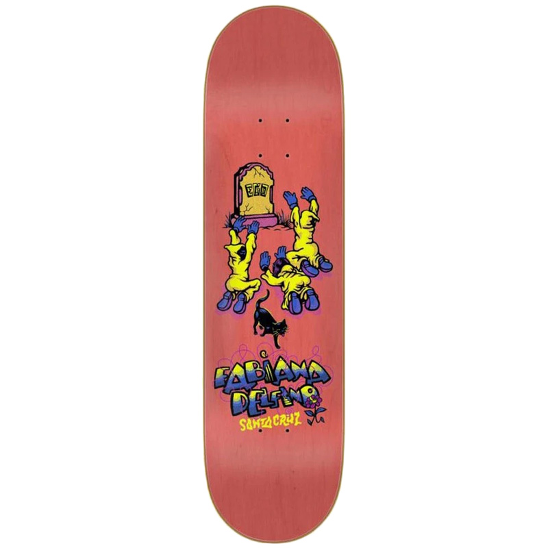 Santa Cruz Delfino Ego Skateboard Deck 8.25 Santa Cruz Delfino Ego Skateboard Deck 8.25