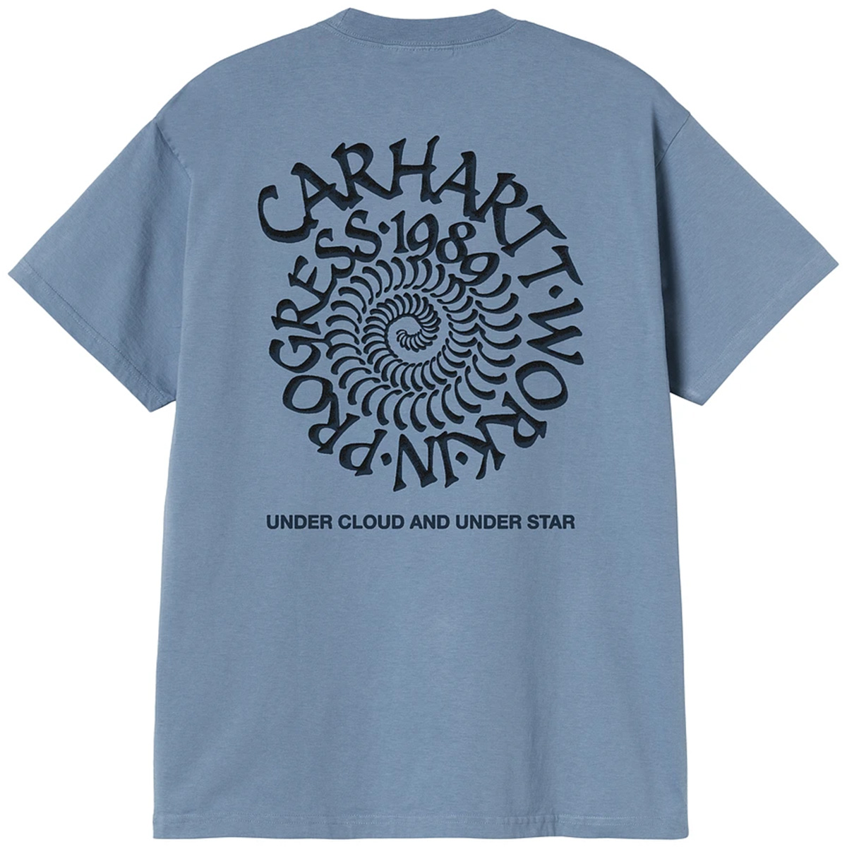 Carhartt WIP Spirals T-Shirt Gentle Blue