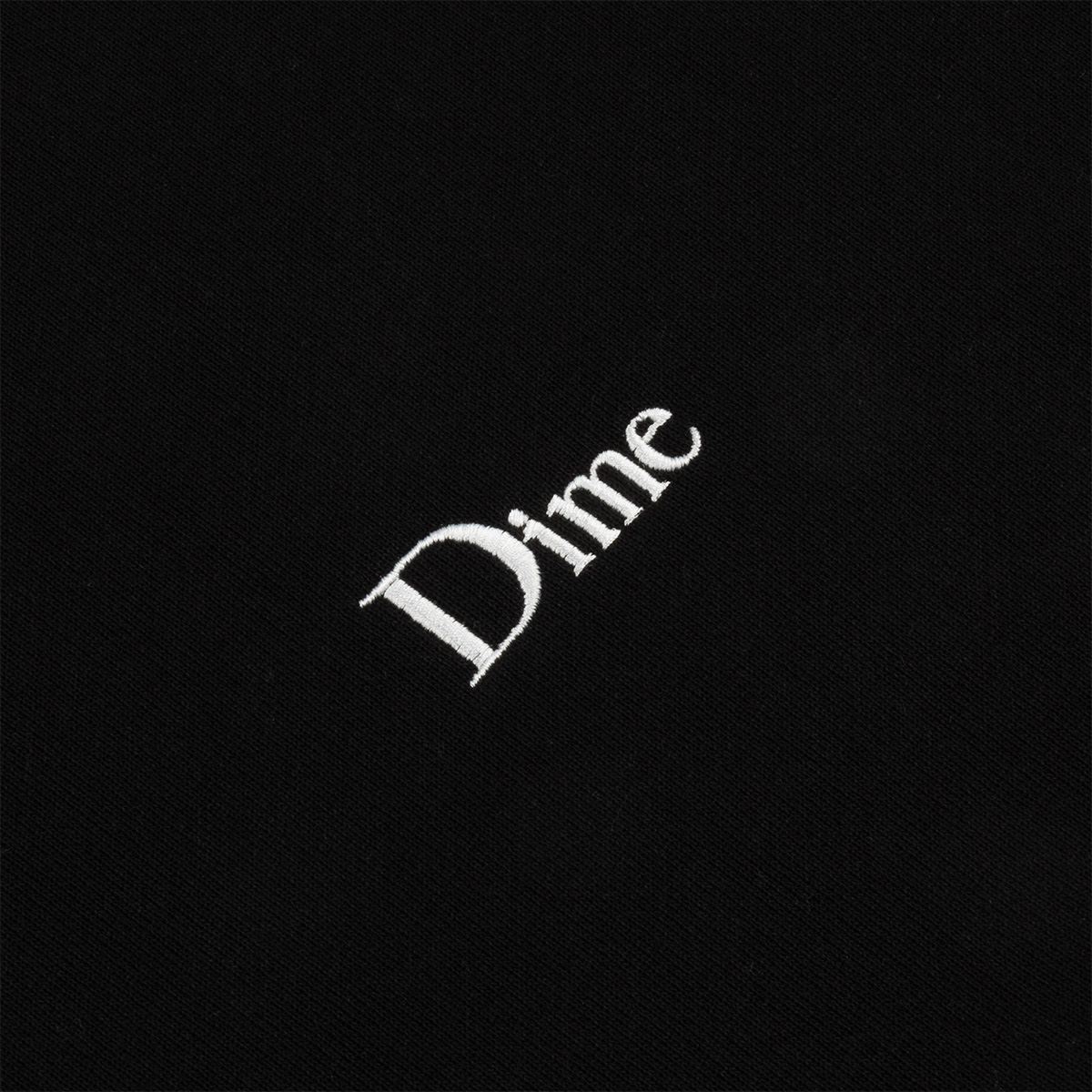 Dime Classic Chenille Logo Hoodie Black | M | 1128268_M