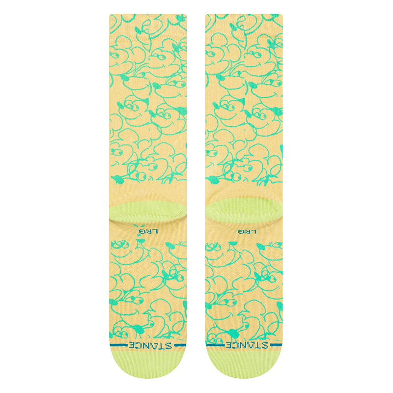Stance Dillon Froelich Mickey Socks Mustard Stance Dillon Froelich Mickey Socks Mustard