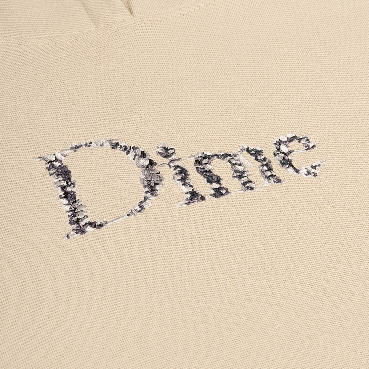 Dime Classic Skull Hoodie Fog Dime Classic Skull Hoodie Fog