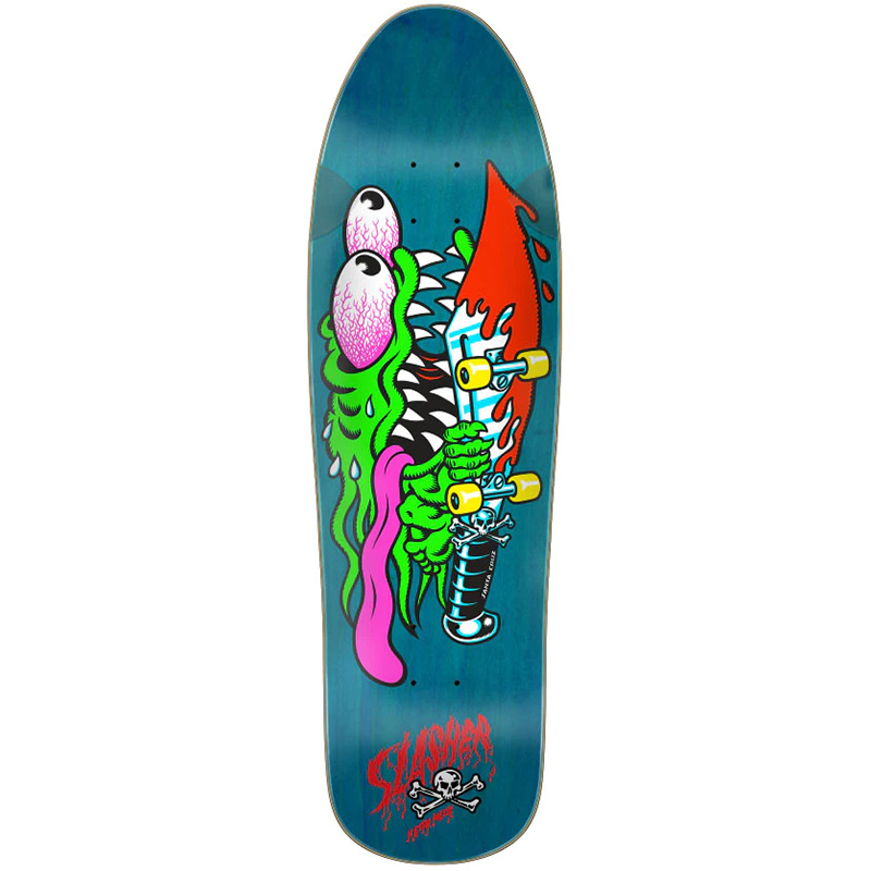 Santa Cruz Meek Slasher Skateboard Deck 9.23 Santa Cruz Meek Slasher Skateboard Deck 9.23