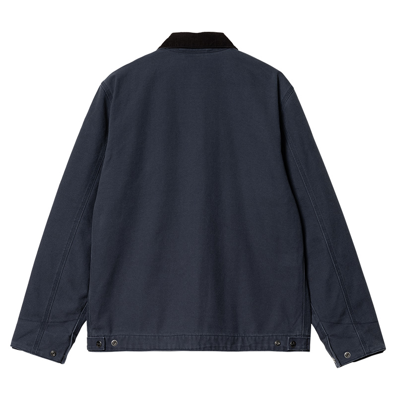 Carhartt WIP Detroit Jacket Blue/Black Heavy Stone Wash Carhartt WIP Detroit Jacket Blue/Black Heavy Stone Wash