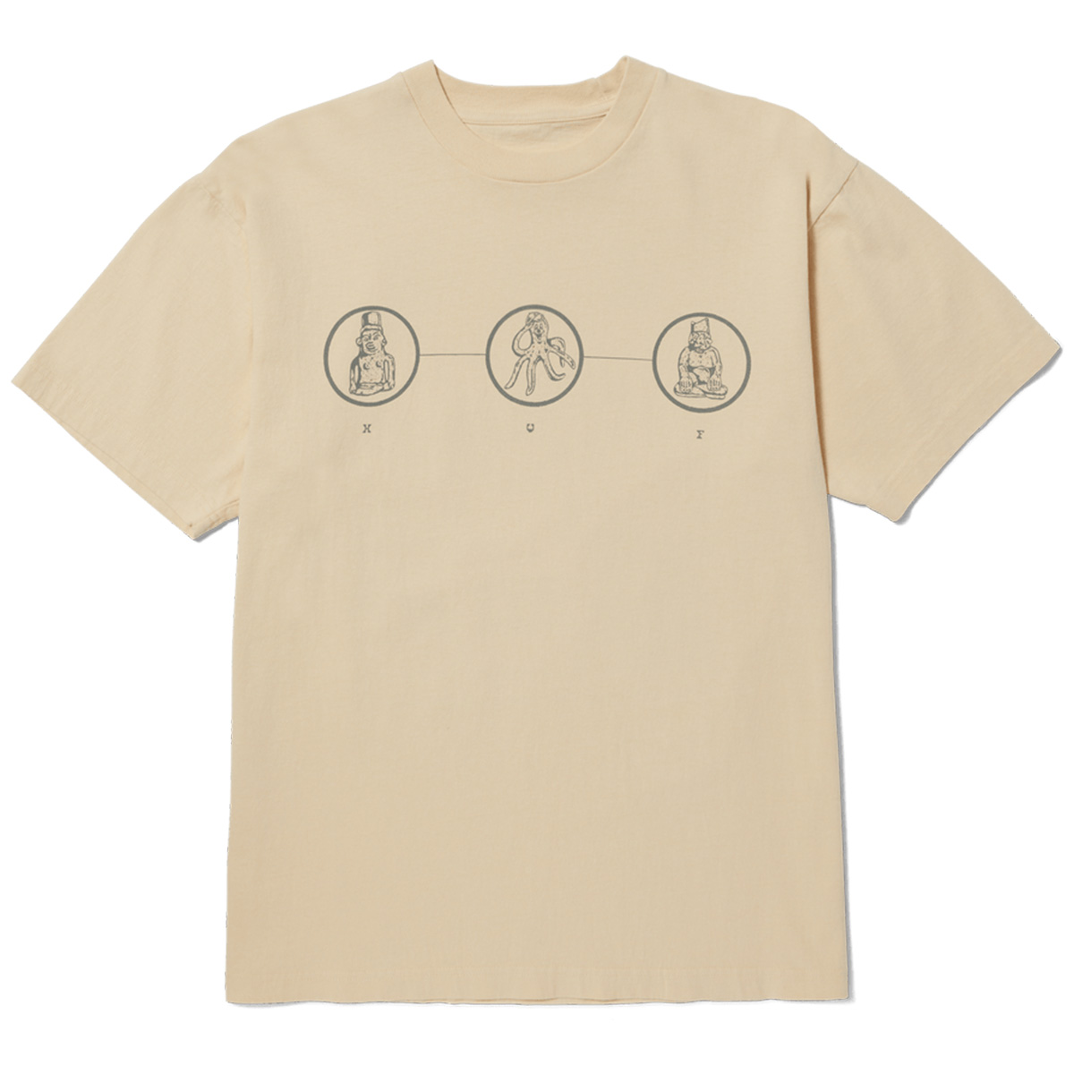 HUF Diagram Drawing 1 T-Shirt Wheat HUF Diagram Drawing 1 T-Shirt Wheat
