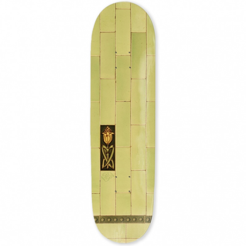Pass Port Tile Life Skateboard Deck Lime 8.0 Pass Port Tile Life Skateboard Deck Lime 8.0