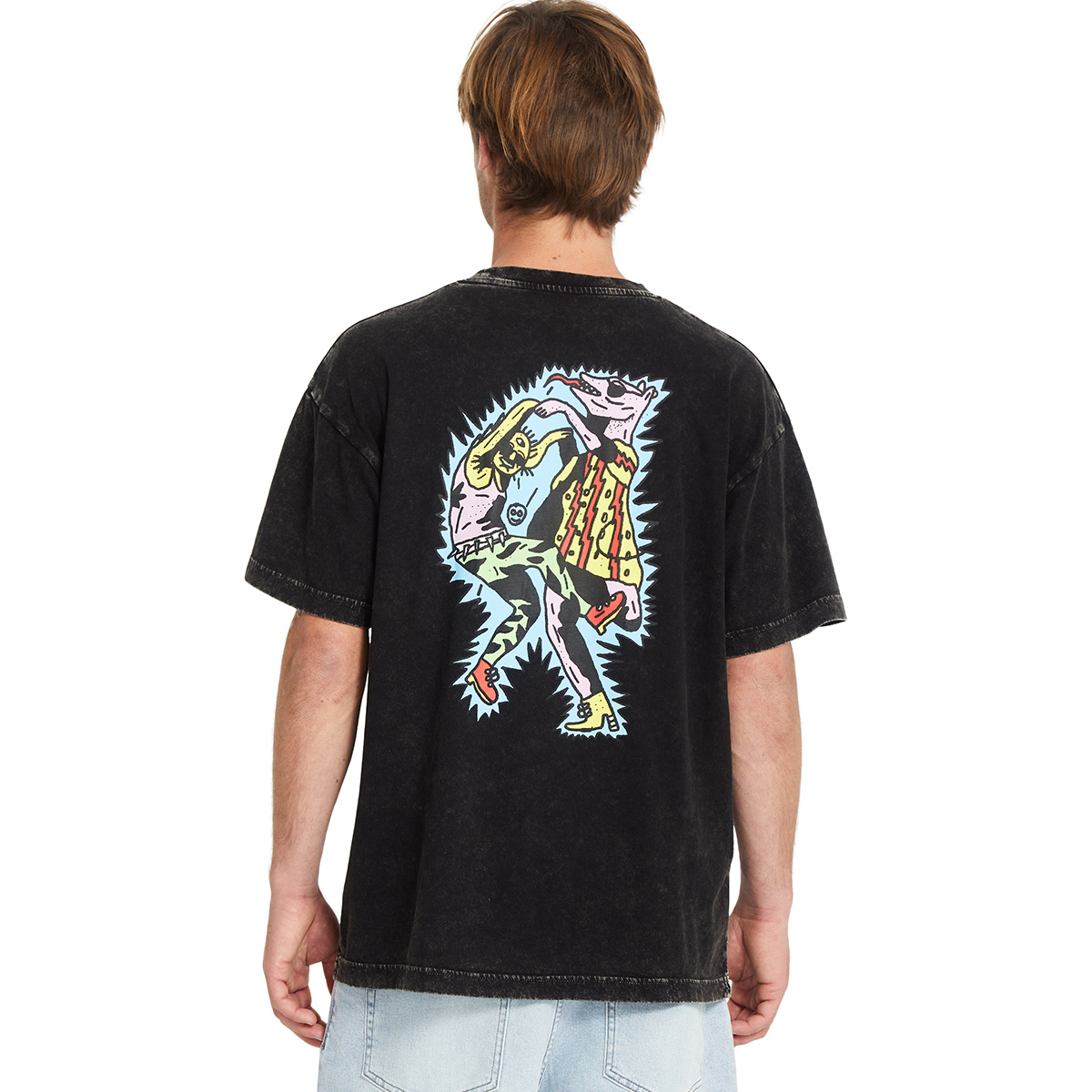 Volcom Bob Mollema 1 T-Shirt Light Acid Black Volcom Bob Mollema 1 T-Shirt Light Acid Black