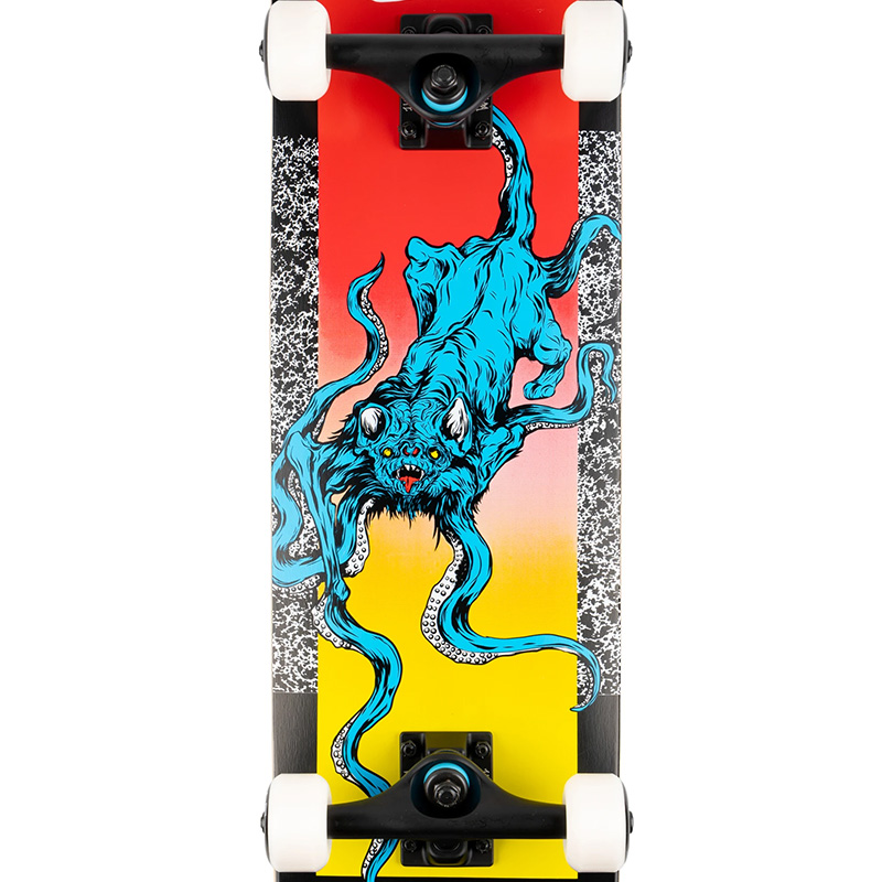 Welcome Bactocat Complete Skateboard Black 8.0 Welcome Bactocat Complete Skateboard Black 8.0