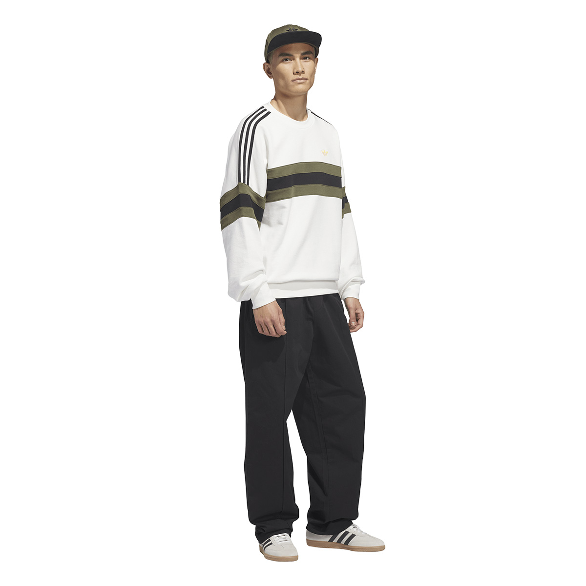 Adidas Sk OG Crew Sweater Cwhite/Olistr/Black