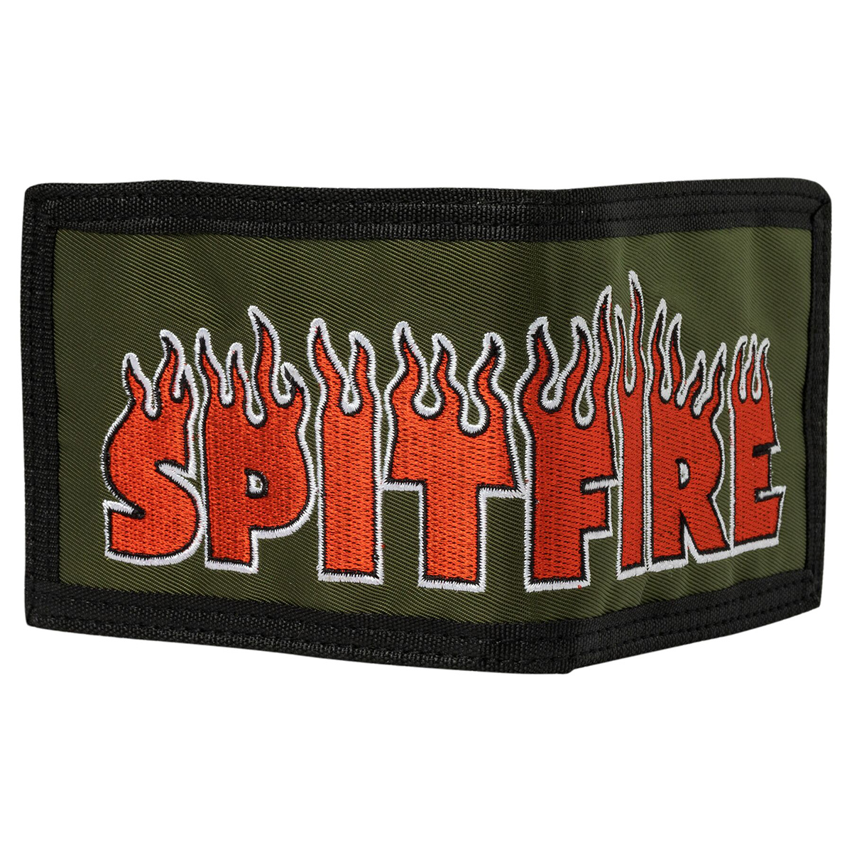Spitfire Demonseed Script Bi-Fold Wallet Olive