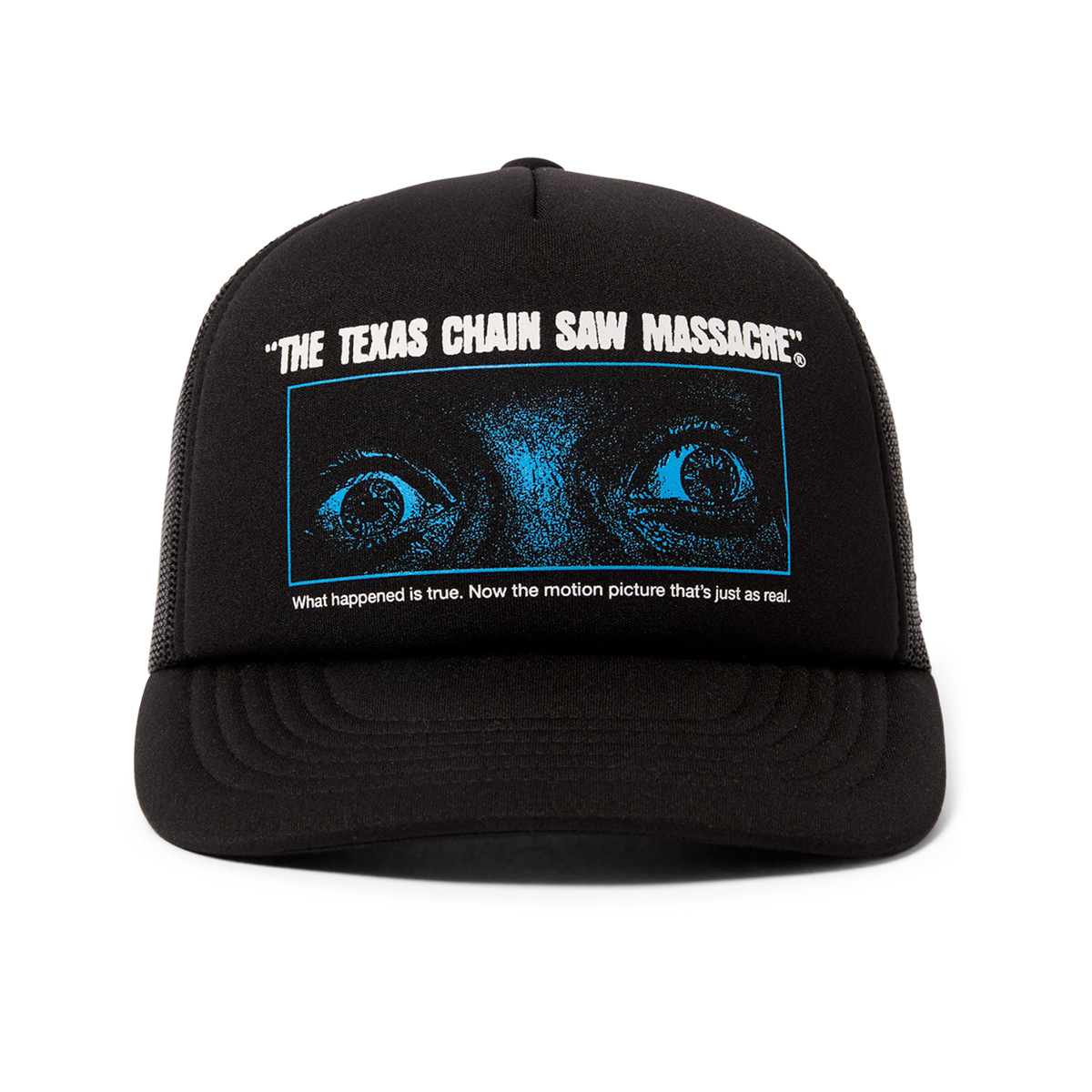 HUF x Chainsaw Fear Foam Trucker Hat Black