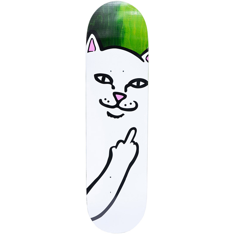 RIPNDIP Lord Nermal Skateboard Deck Olive/Pine 8.0