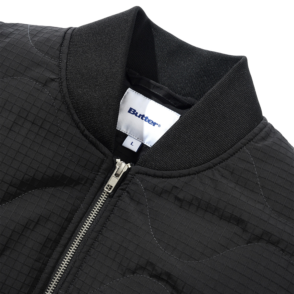 Butter Goods Roach Bomber Jacket Black Butter Goods Roach Bomber Jacket Black