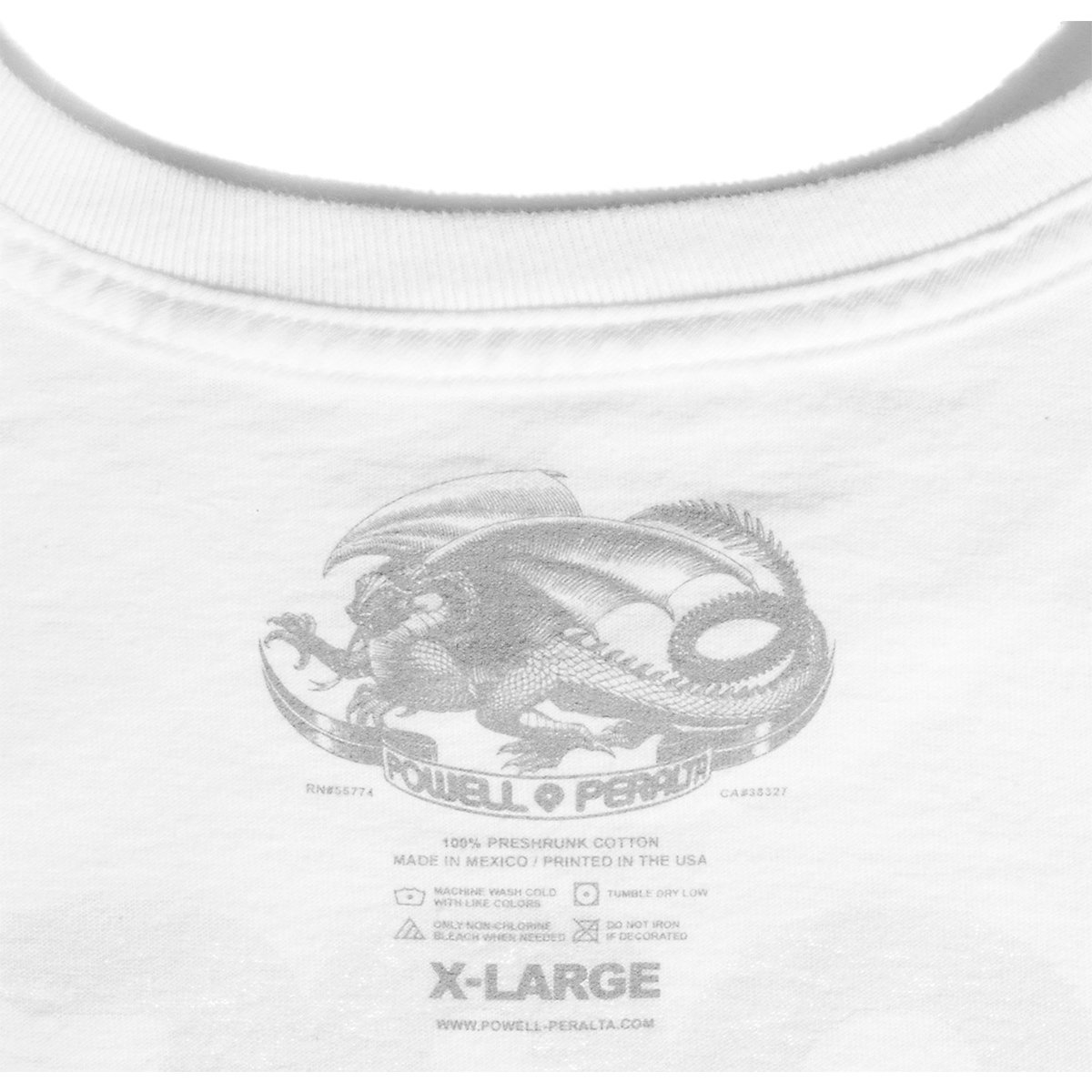 Powell Peralta Winged Ripper T-shirt White Powell Peralta Winged Ripper T-shirt White