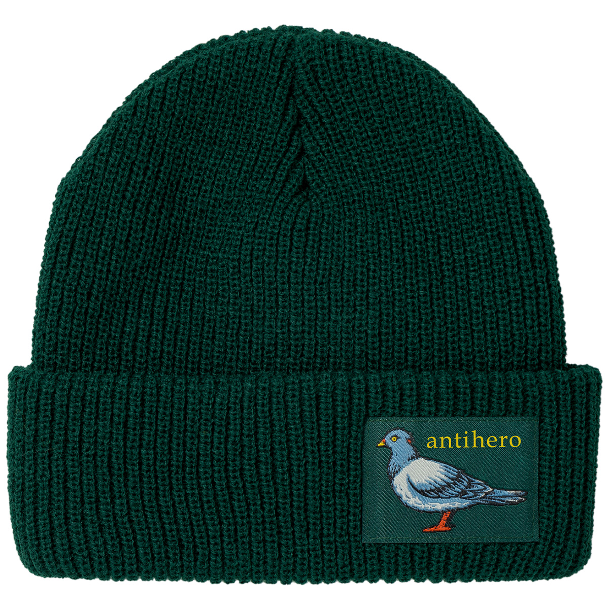 Anti Hero Lil Pigeon Label Cuff Beanie Green