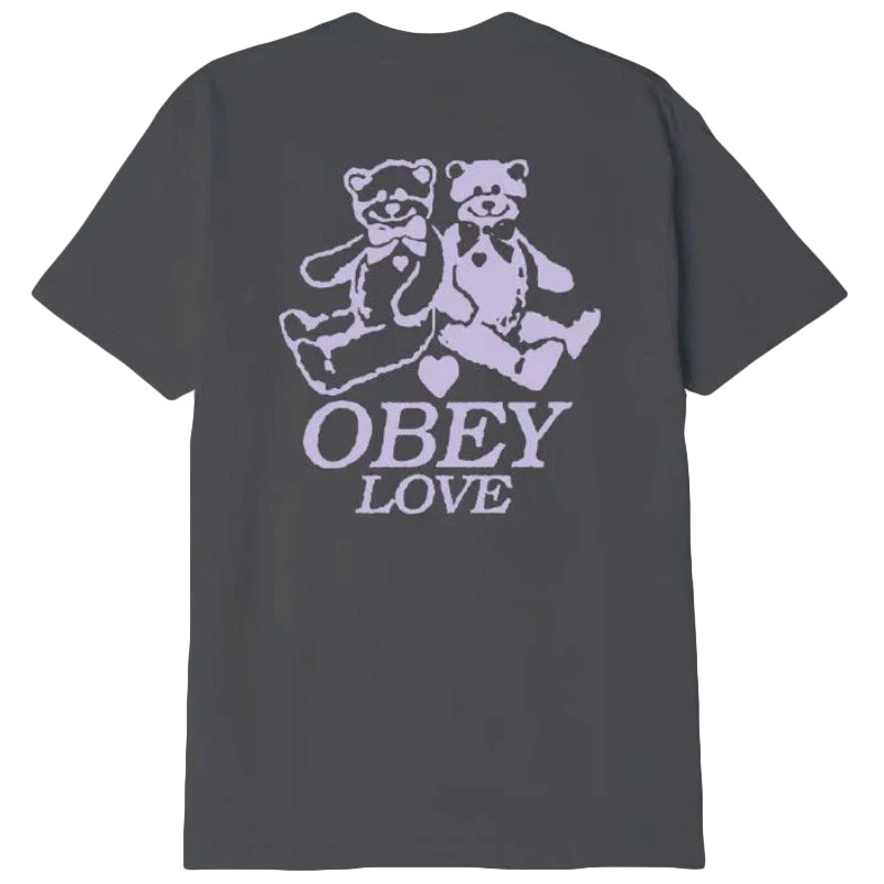 Obey Ositos T-Shirt Pigment Vintage Black