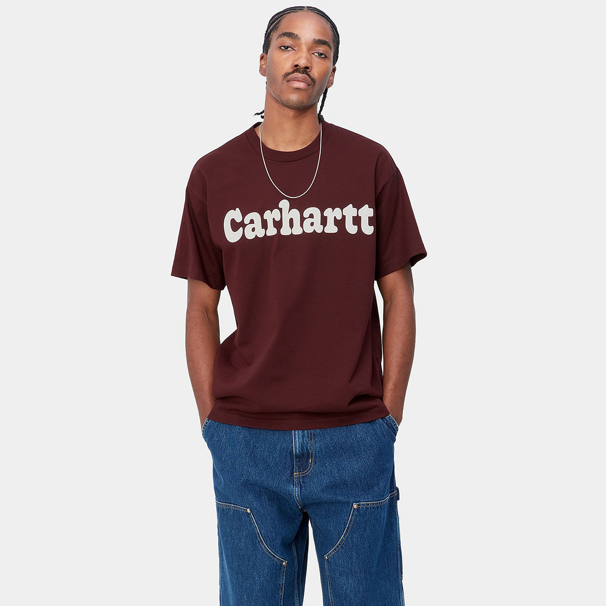 Carhartt WIP Bubbles T-Shirt Amarone/Wax Carhartt WIP Bubbles T-Shirt Amarone/Wax