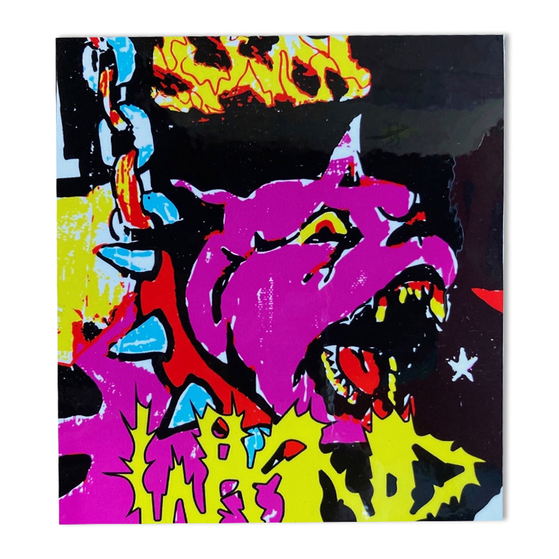 WKND Of Dog Sticker Of Dog