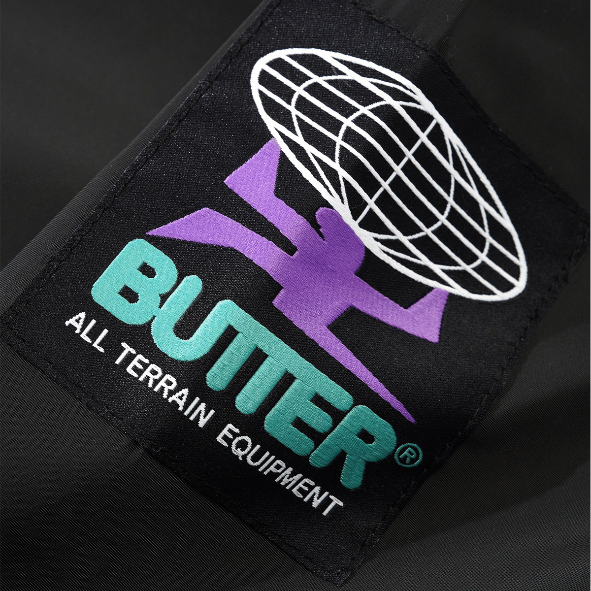 Butter Goods T-Rain Jacket Black Butter Goods T-Rain Jacket Black