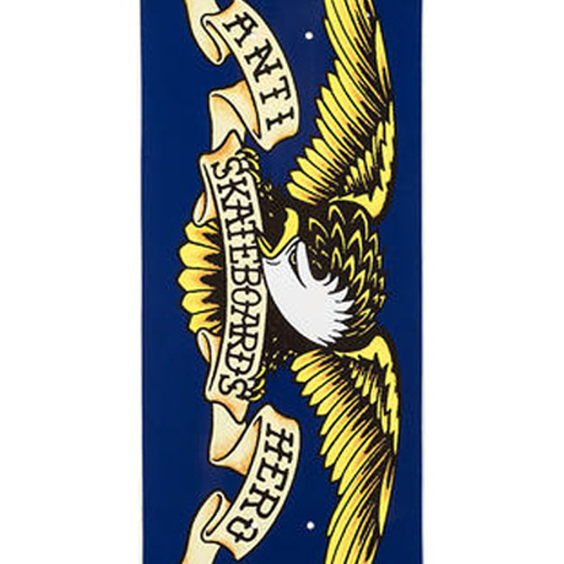 Anti Hero Classic Eagle Skateboard Deck Navy 8.5 Anti Hero Classic Eagle Skateboard Deck Navy 8.5