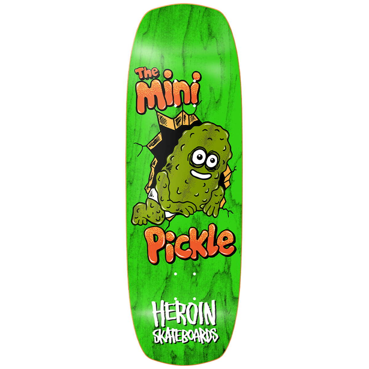 Heroin Mini Pickle Skateboard Deck 9.5