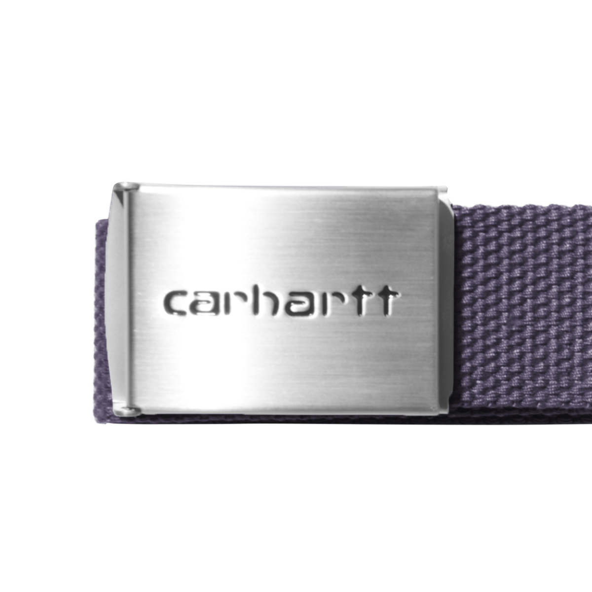 Carhartt WIP Clip Belt Chrome Shady Purple